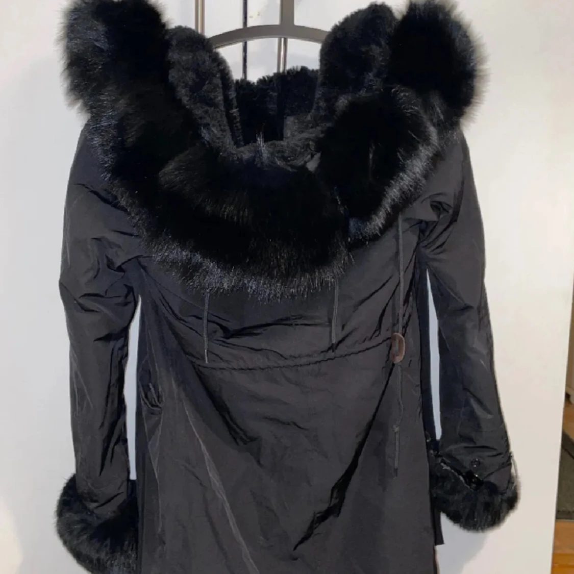 Pälsjacka, äkta rävpäls