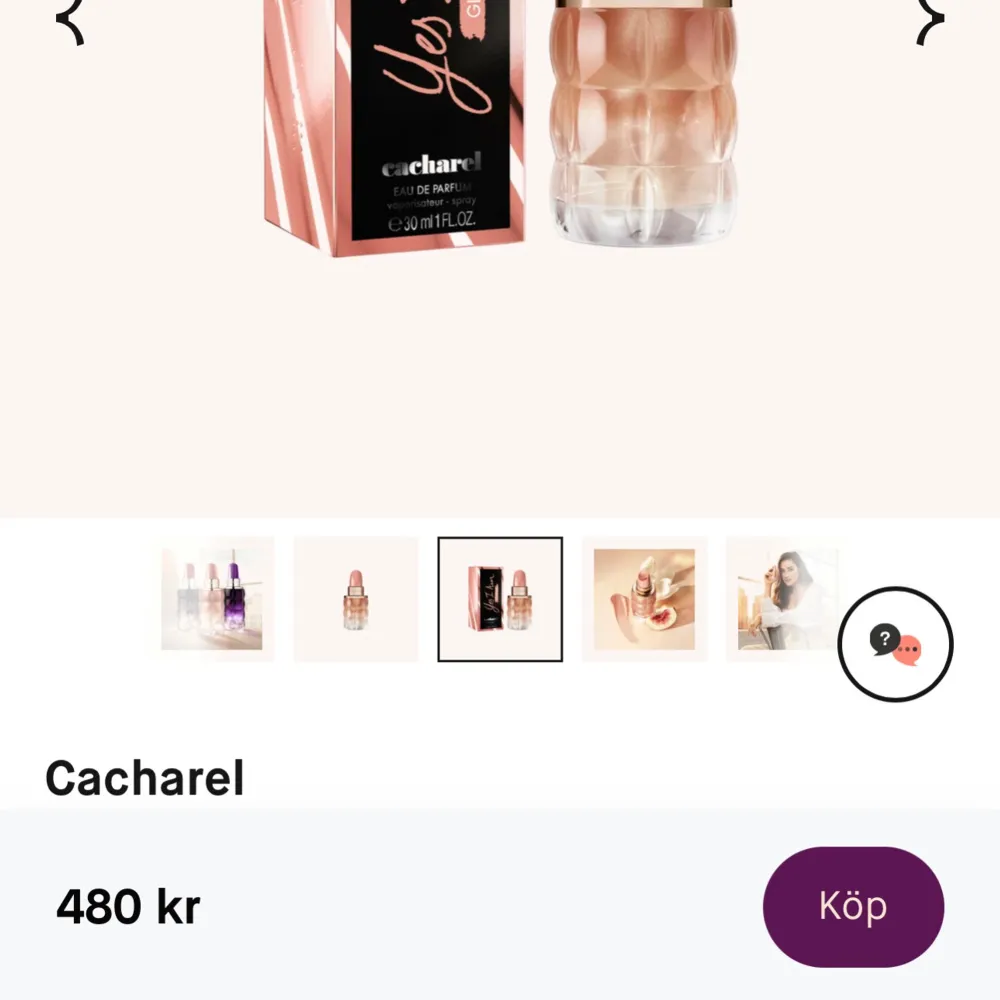 Cacharel parfym HELT NY. Yes I Am Glorious 30ml EDP. Jag säljer den för 300:-. Övrigt.