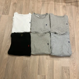 Ralph lauren t-shirt  - 6 stycken ralph lauren t-shirts skriv vilken färg och str så löser jag det nu hittar alla en och en i min profil så köp inte denna annons