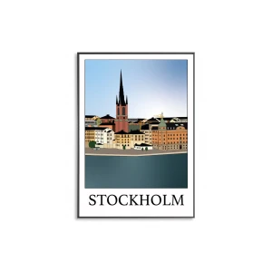 50x70 Poster ”Svenska Städer” - En 50x70 Poster från våran kollektion ”Svenska Städer”