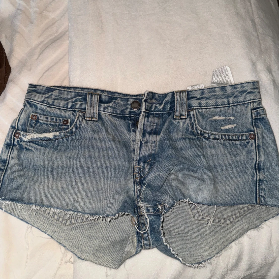 Blå jeansshorts från Pull&Bear - 91