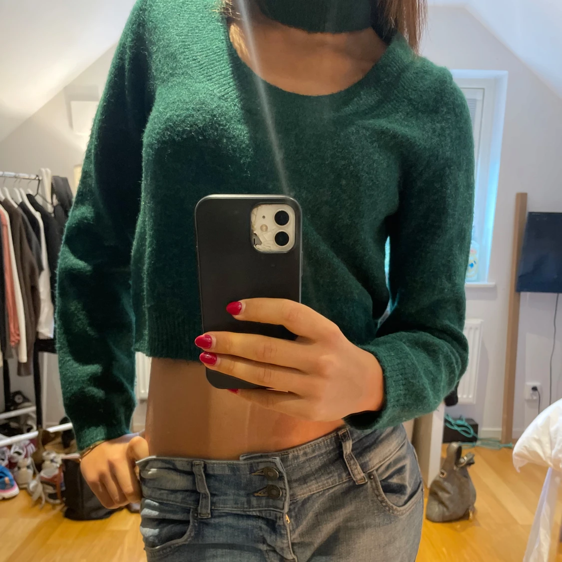 Stickad zara-tröja - 92