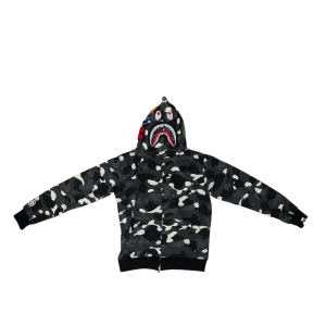 Bape Hoodie (ⓀⓄⓅⒾⒶ) - Bape Full Zip Hoodie / Oanvänd / ⚠️ NOTERA ATT DETTA ÄR EN ⓀⓄⓅⒾⒶ ⚠️