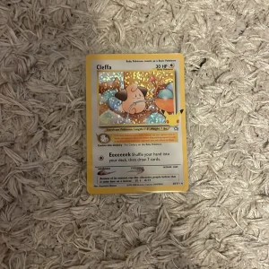 Ett Cleffa kort från 1995 - Jättebra skick som nytt, kort från 1995