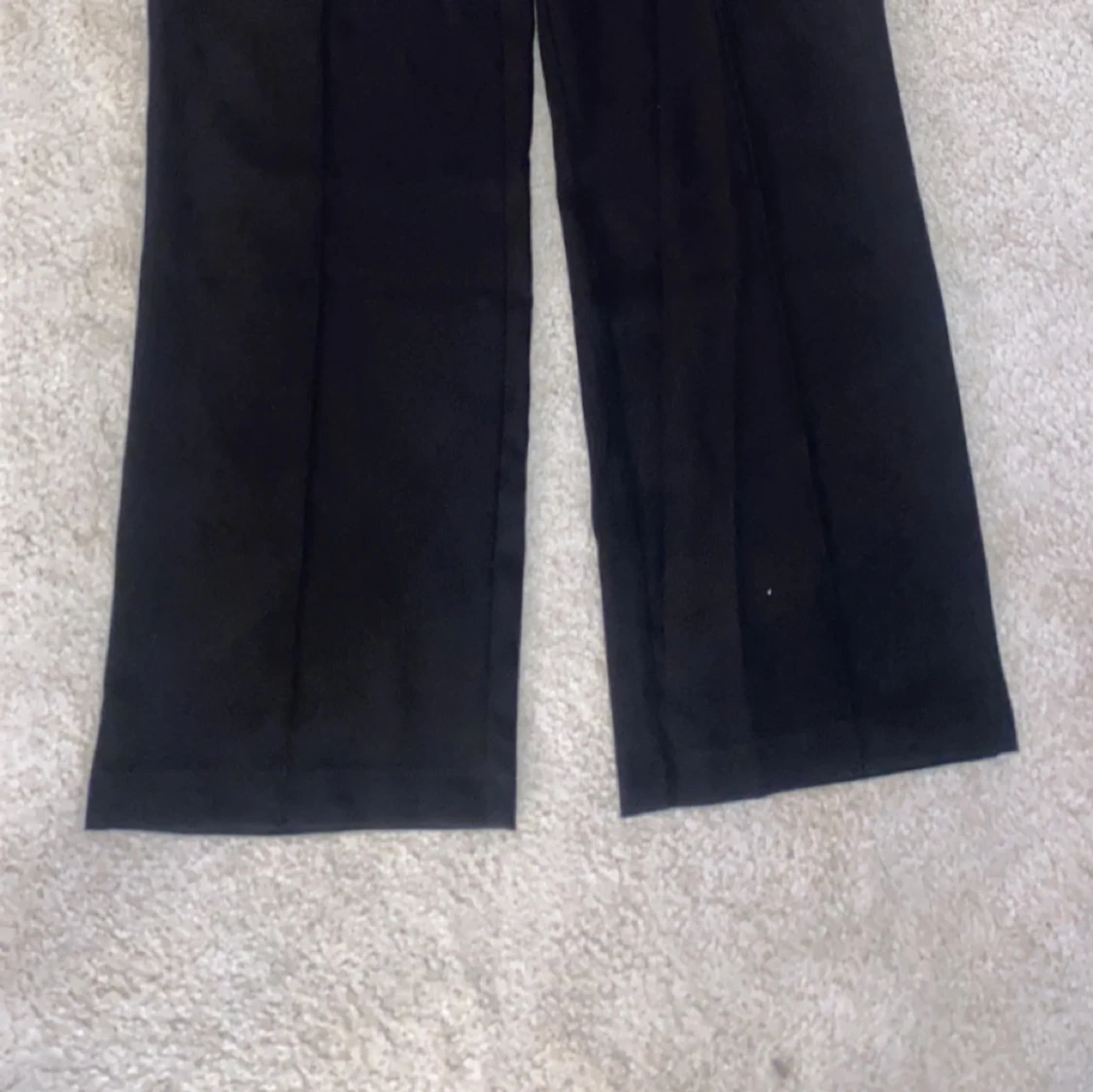 Svarta raka kostymbyxor - 92