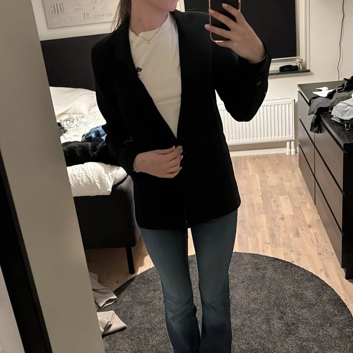 Svart kavaj från Cubus