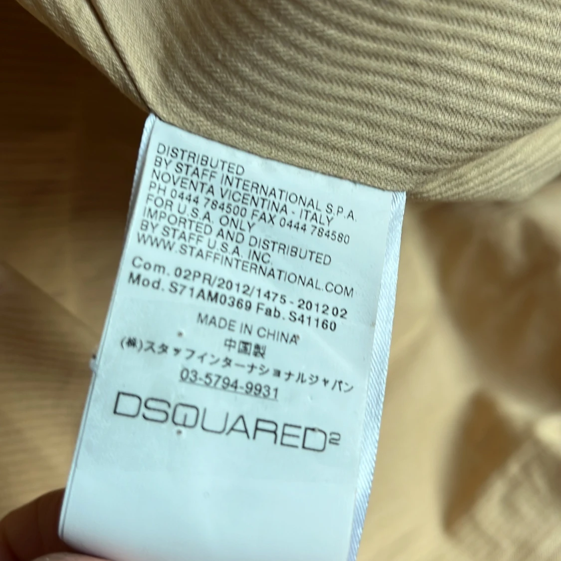 Svart pufferjacka från Dsquared2 - 93