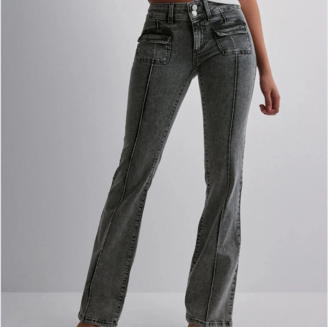 low waist bootcut jeans