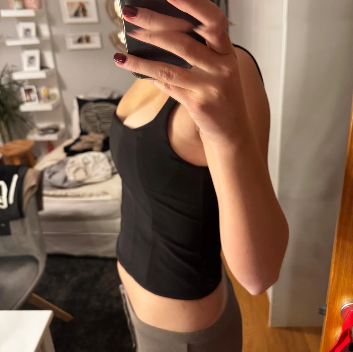 Svart Zara topp - 90