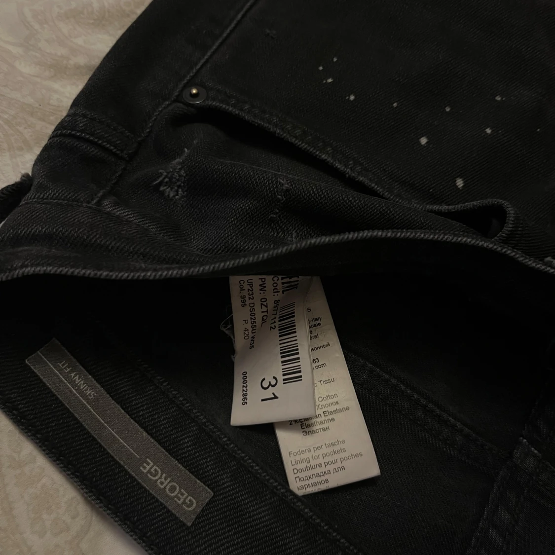 Svarta dondup jeans  - 3