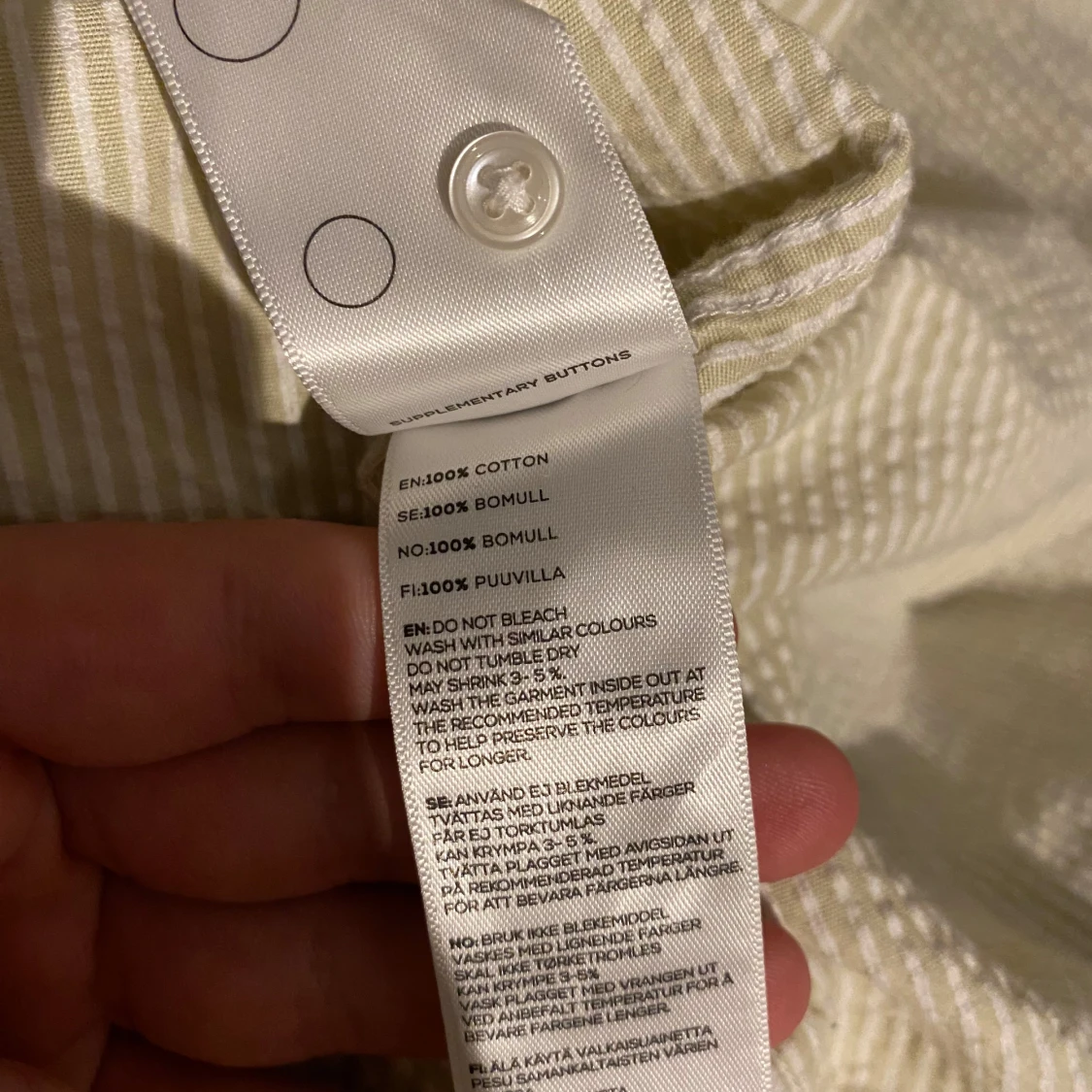 Randig skjorta från These Glory Days - 92