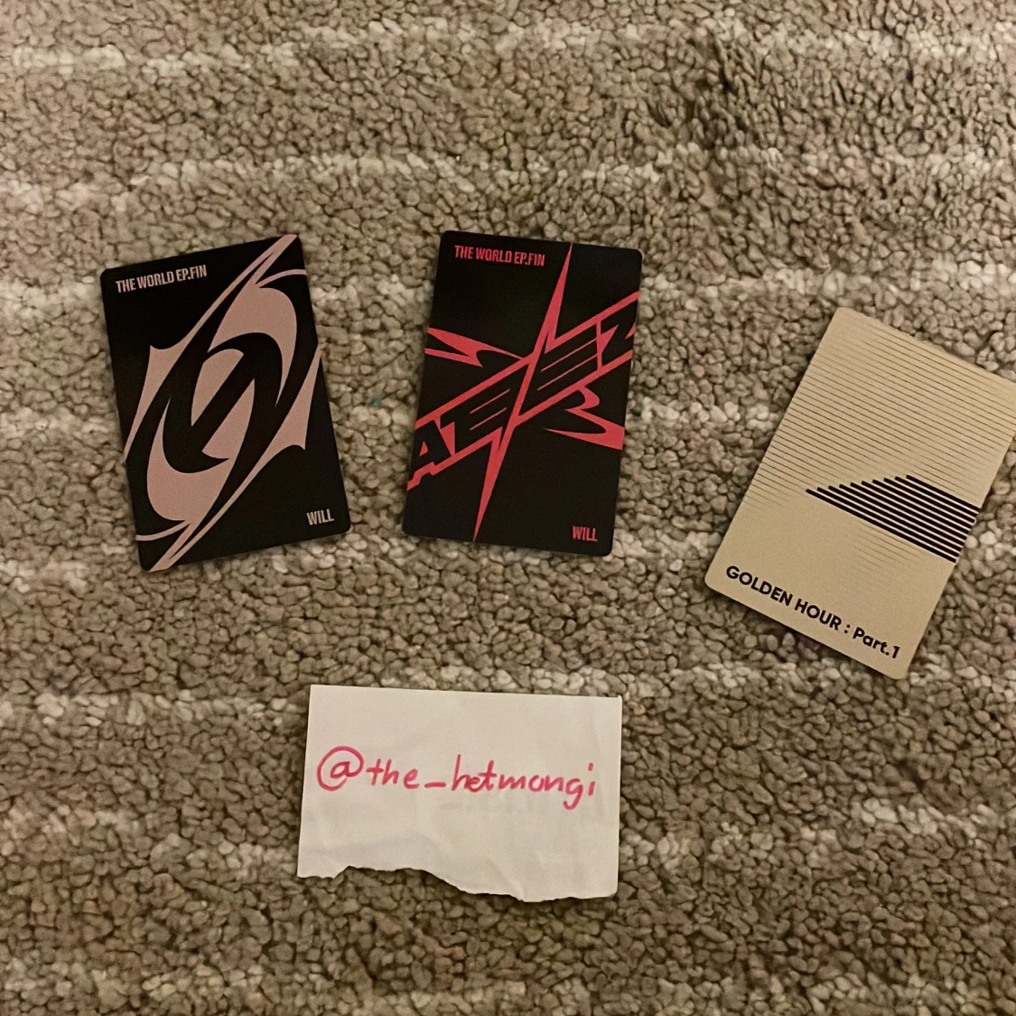 Ateez photocards - 1