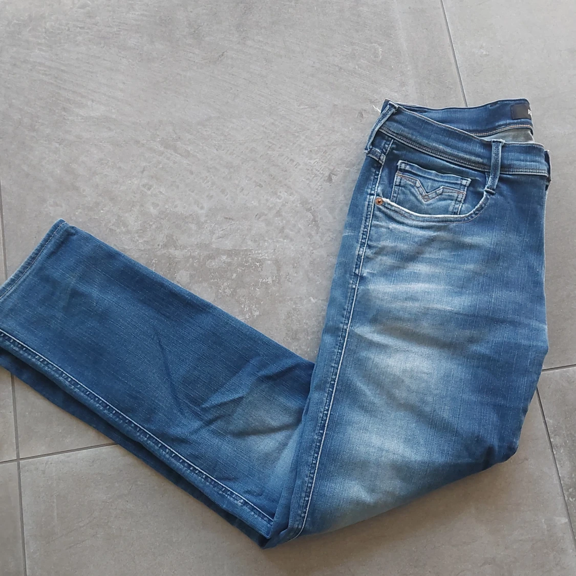 Blå jeans från Replay