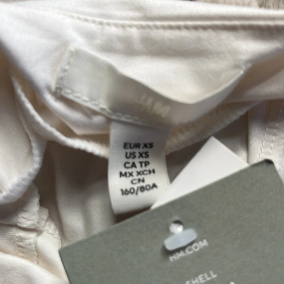 Vit body från H&M - 2