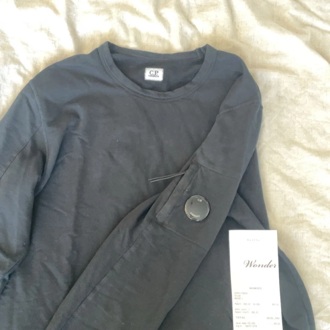 Svart långärmad tröja från C.P. Company