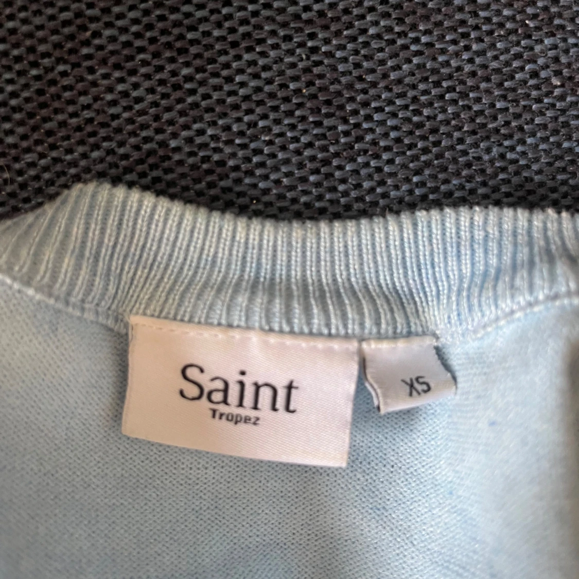 Ljusblå kofta från Saint Tropez - 90