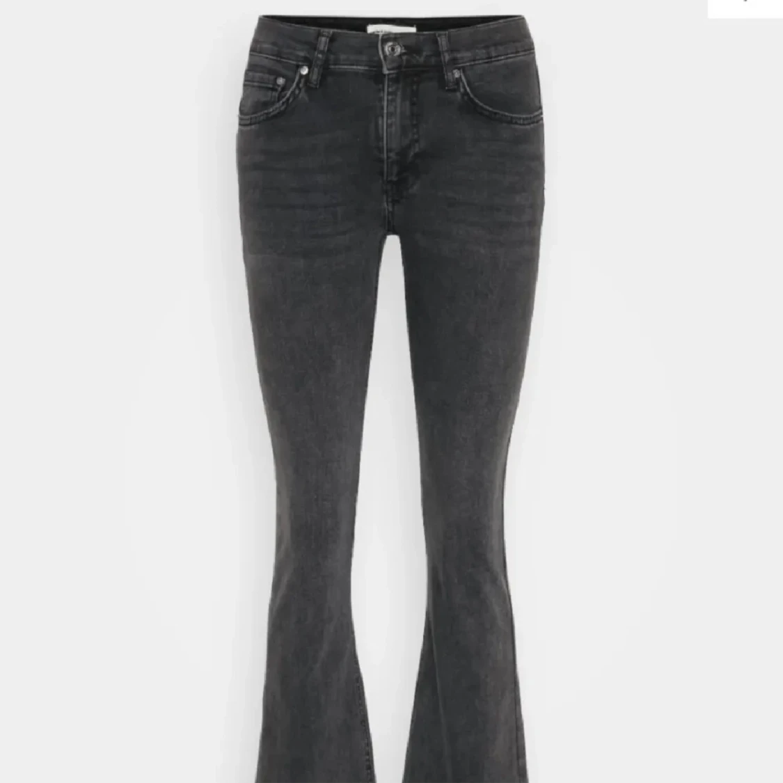 Svarta bootcut jeans