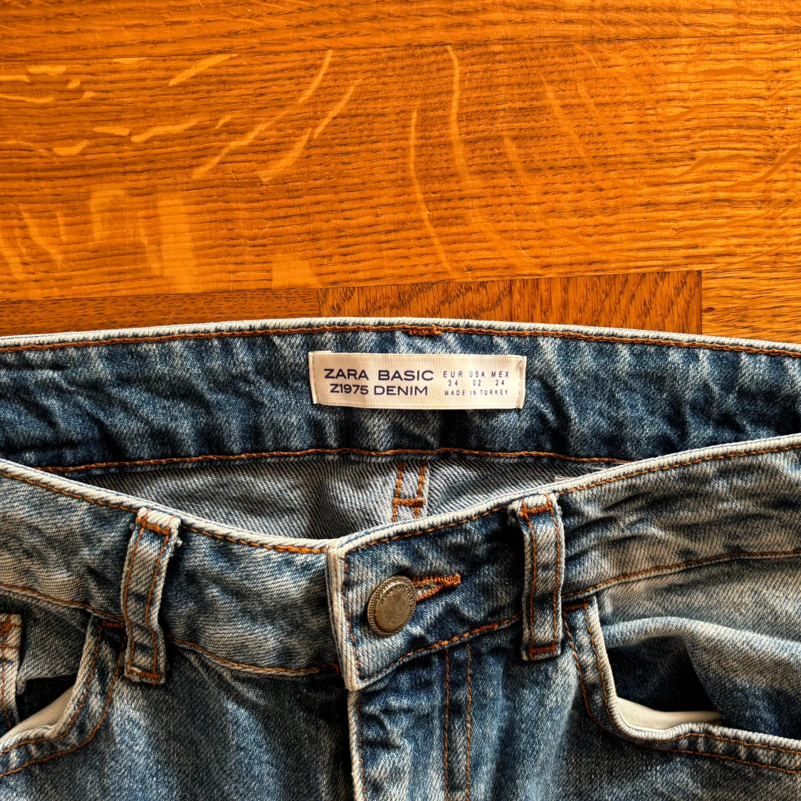 Blå jeans från Zara Basic - 90