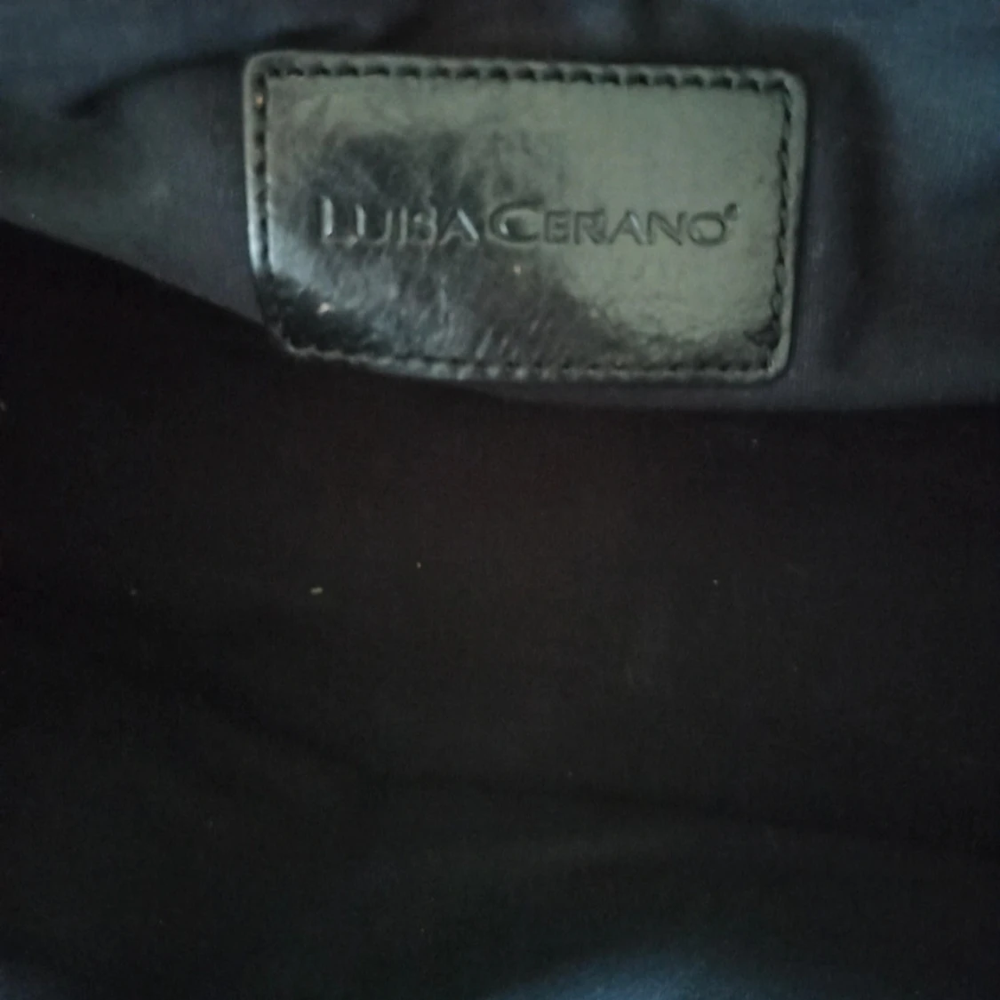 Svart skinnväska från Luisa Cerano - 91