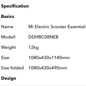 Mi el scooter - Mi scooter har använd den ca3 månader 