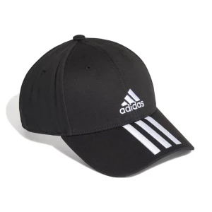 Svart keps från Adidas - Säljer en snygg svart keps från Adidas med de klassiska tre vita ränderna på skärmen. Kepsen har en broderad Adidas-logga framtill och är perfekt för både träning och vardag. Den är i nyskick och passar de flesta tack vare sin justerbara passform.