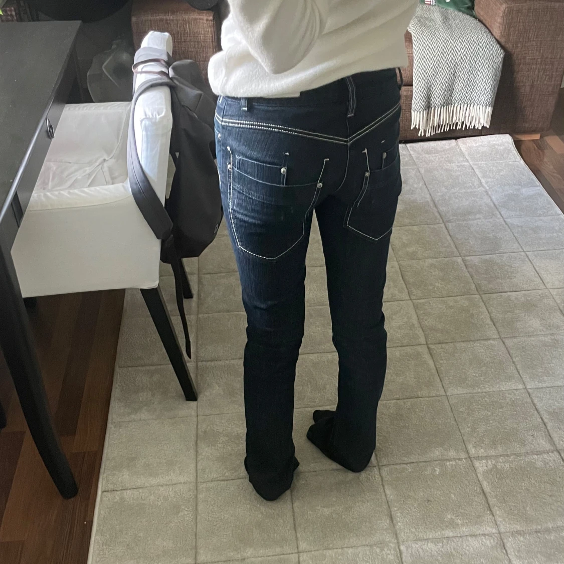 Lågmidjade jeans💞 - 92