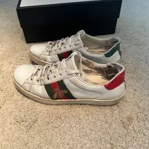 Gucci ace 🐝 skor  Storlek 43. Skick väldigt använda! Pris 949kr! Ingår box👍