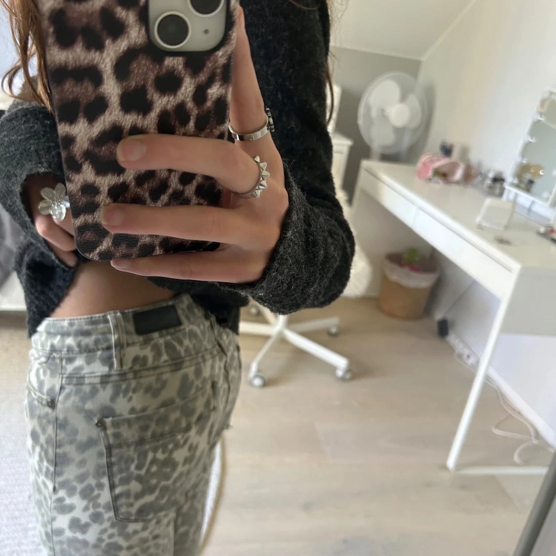 Leopard jeans🐆🐆 - 90
