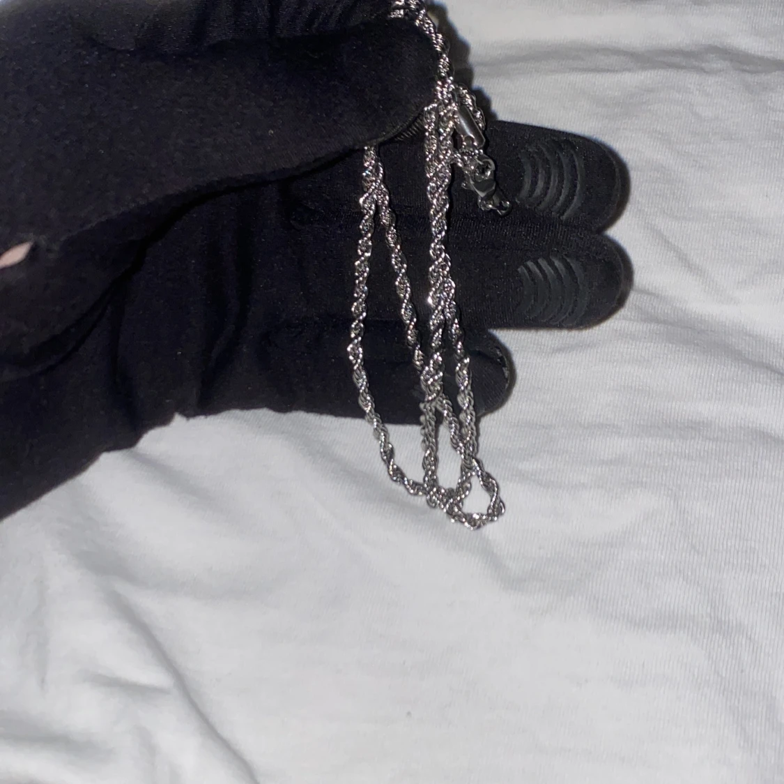 Silver armband och halsband  - 92