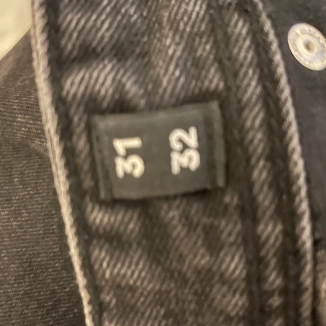 Svarta jeansbyxor Loose/Chris - 92