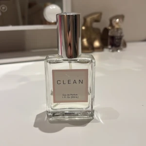 clean eau de parfum 30ml - luktar supergott och fräscht som nytvättat. mindre än hälften kvar (uppskattningsvis 10ml kvar)