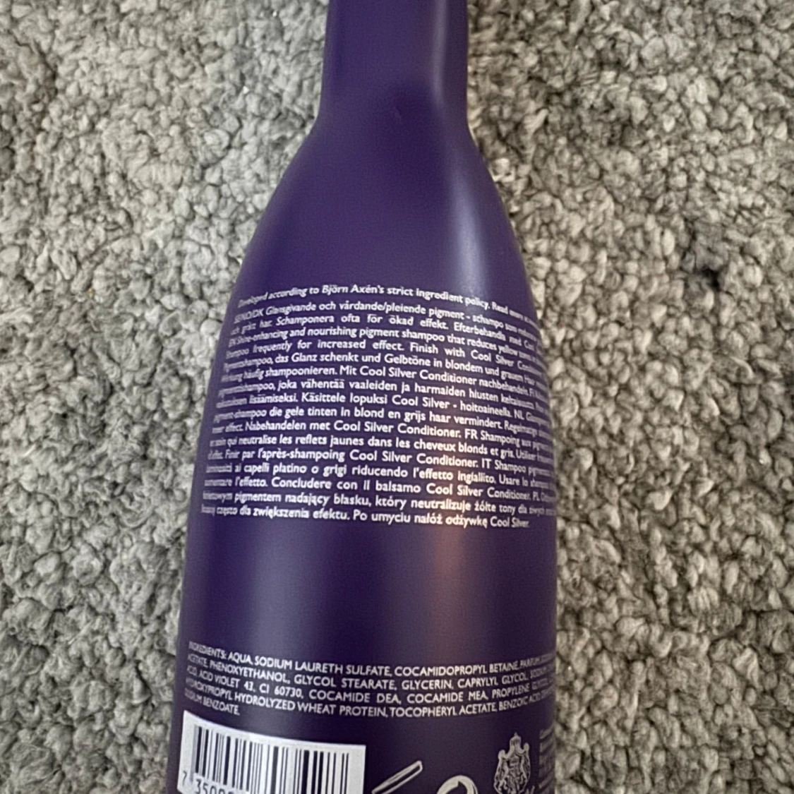 Björn Axén Cool Silver Shampoo - 90