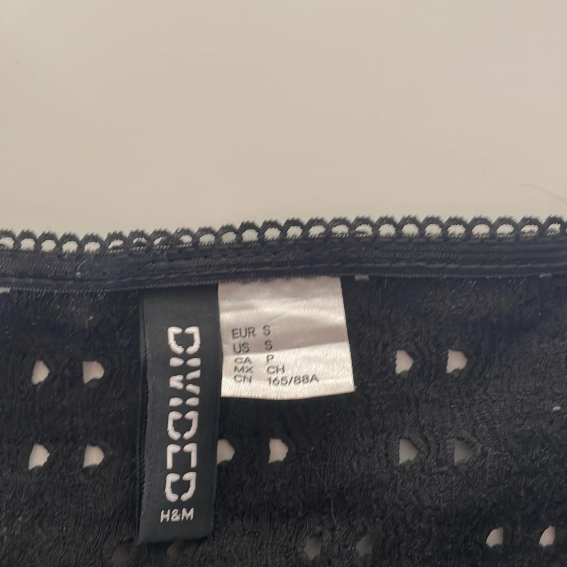 Svart tubtopp från H&M Divided - 1