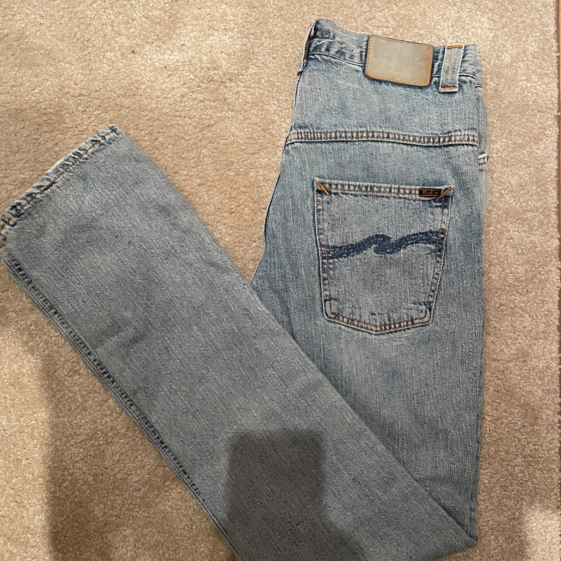 Blå jeans från Nudie Jeans