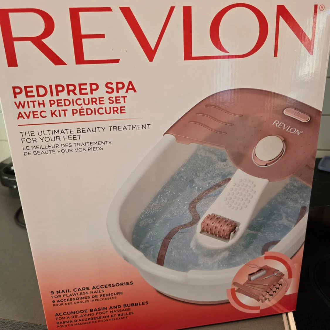 Revlon PediPrep Spa med pedikyrset
