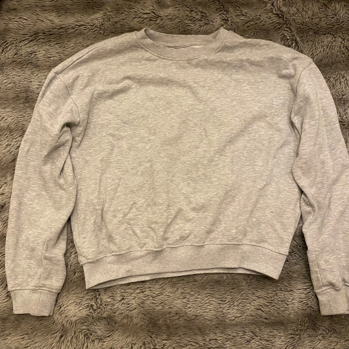 Grå sweatshirt - 90