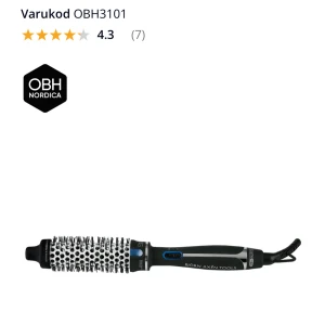 Värme borste storlek 38 - Jättefin värme borste funkar jättebra får jättefina lockar original pris 600