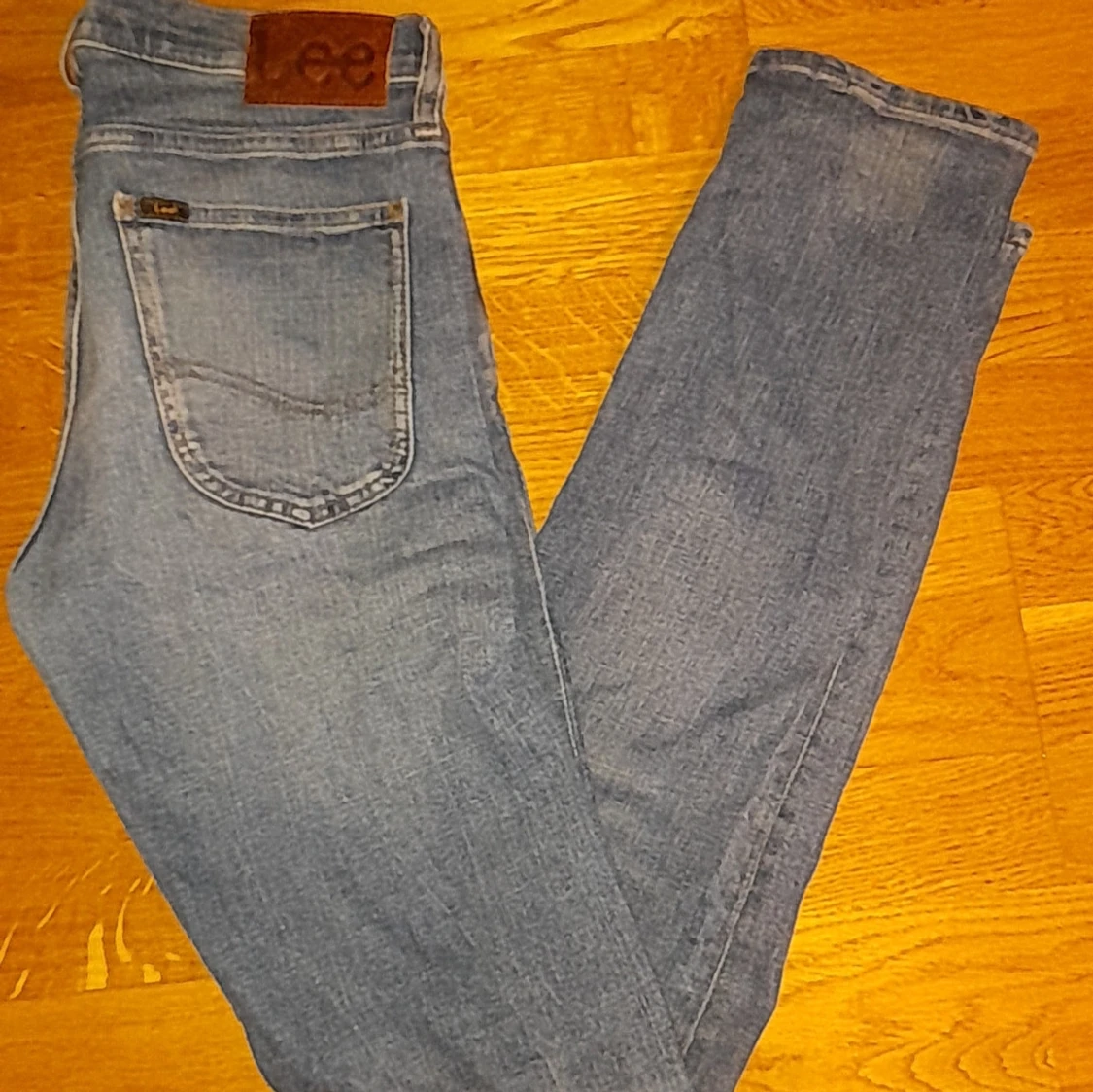 Blåa jeans från Lee