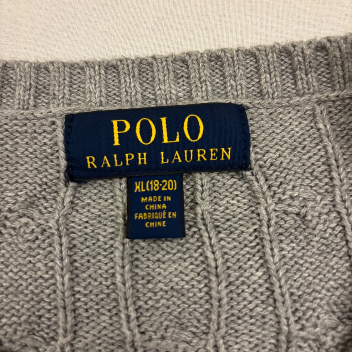 Polo stickad tröja - 91