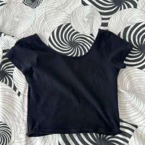 Svart T-shirt - Svart T-shirt från bikbok, använt fåtal gånger