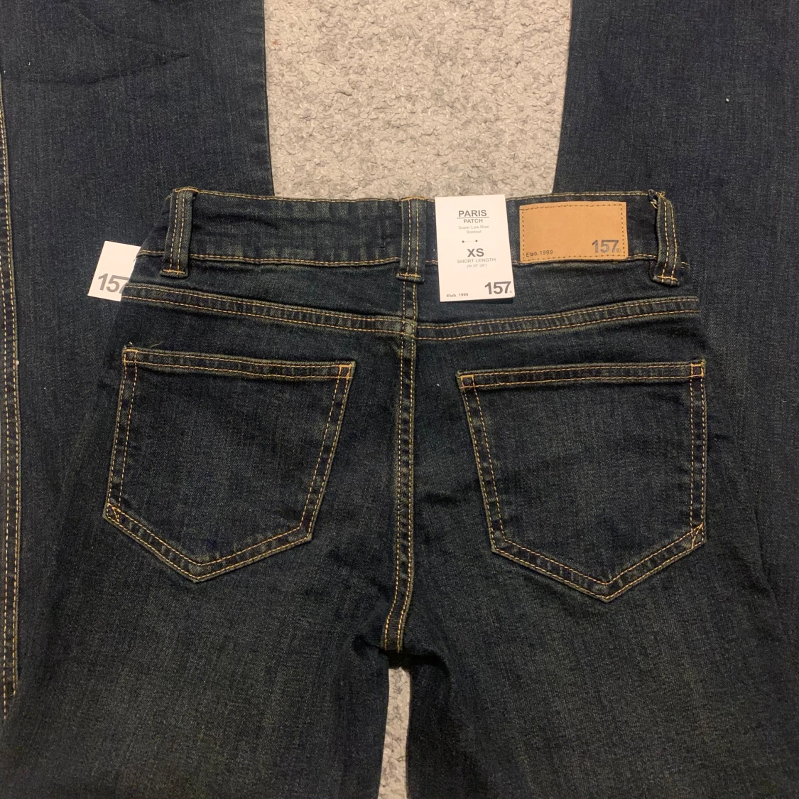 Lågmidjade jeans - 90