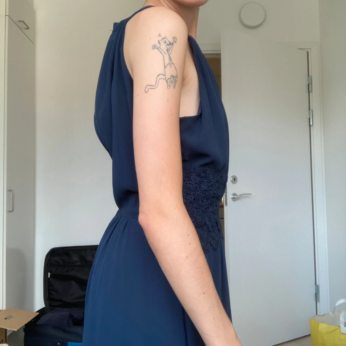 mörkblå balklänning  - 90