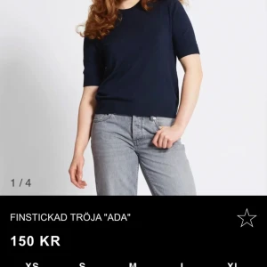Stickad t-shirt  - |Finstickad tröja Ada| En jätte fin och trendig lite tunnare stickad t-shirt. Köpt för 150kr