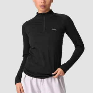 Träningströja zip - Everyday seamless 1/4 zip tröja till salu. Den är i svart och aldrig använd (prislapp borta). Storlek S. Nypris: 449kr💞