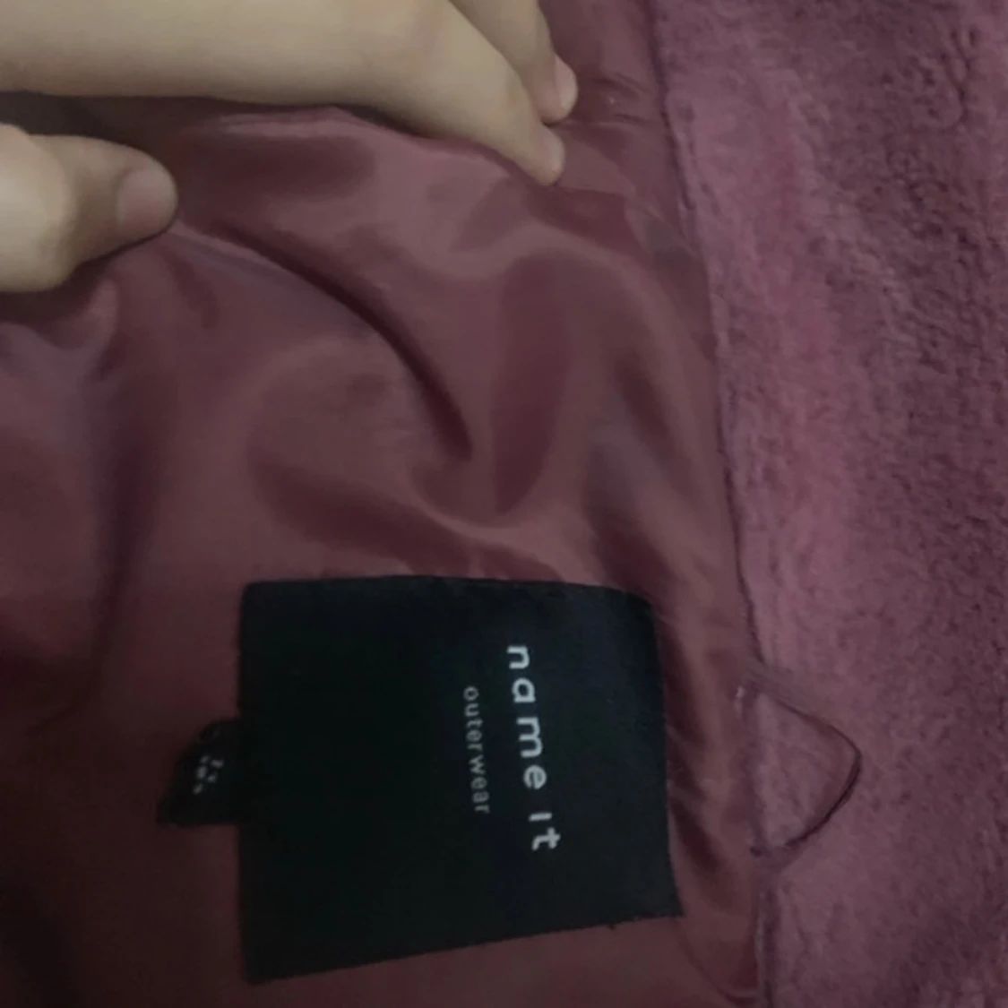 Päls rosa jacka - 92