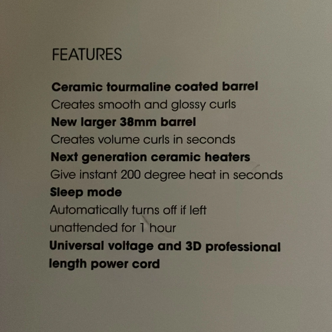 Elyssia Volym Locktång från Gorgeous London - 2