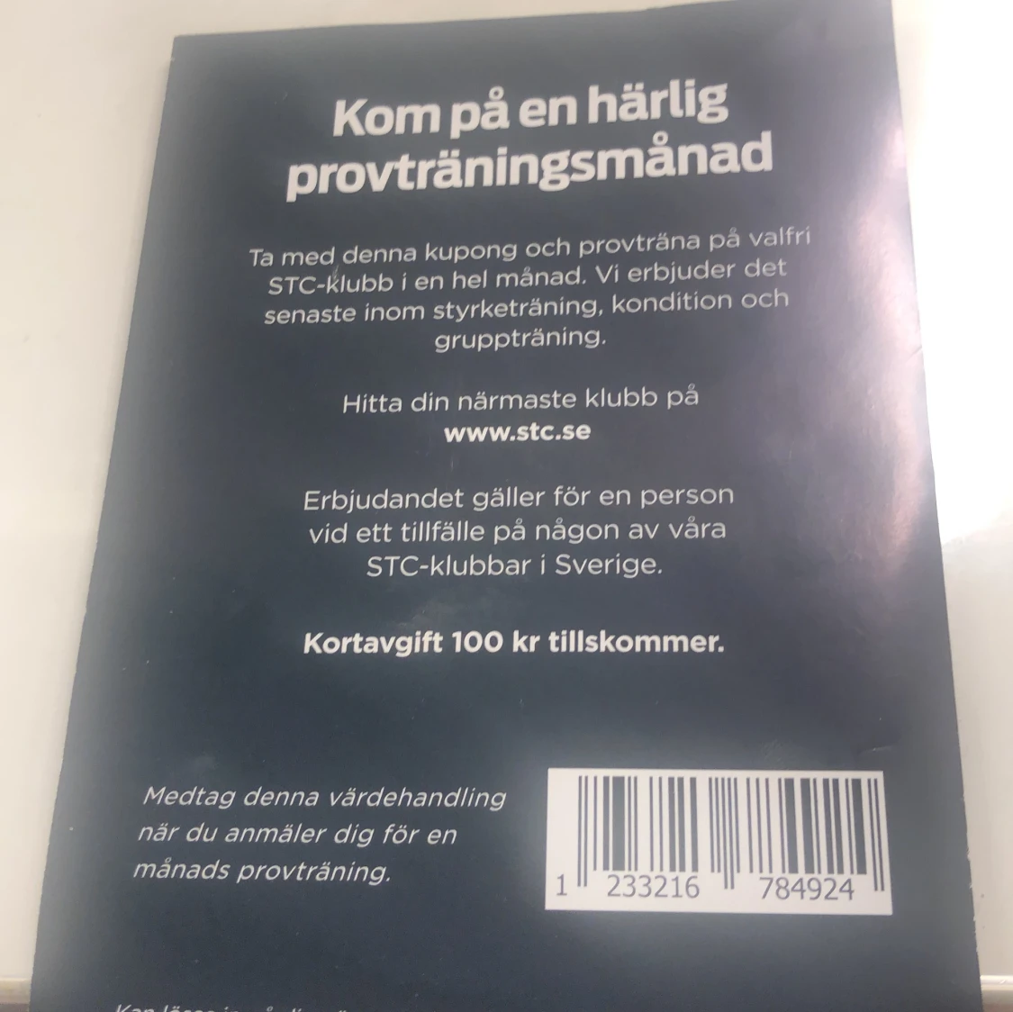 Kupong för en månad på STC - 90