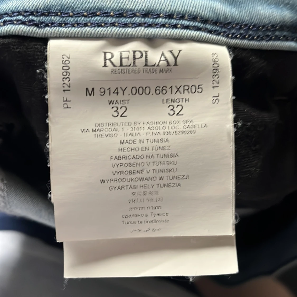 Ljusblå jeans från Replay - 92