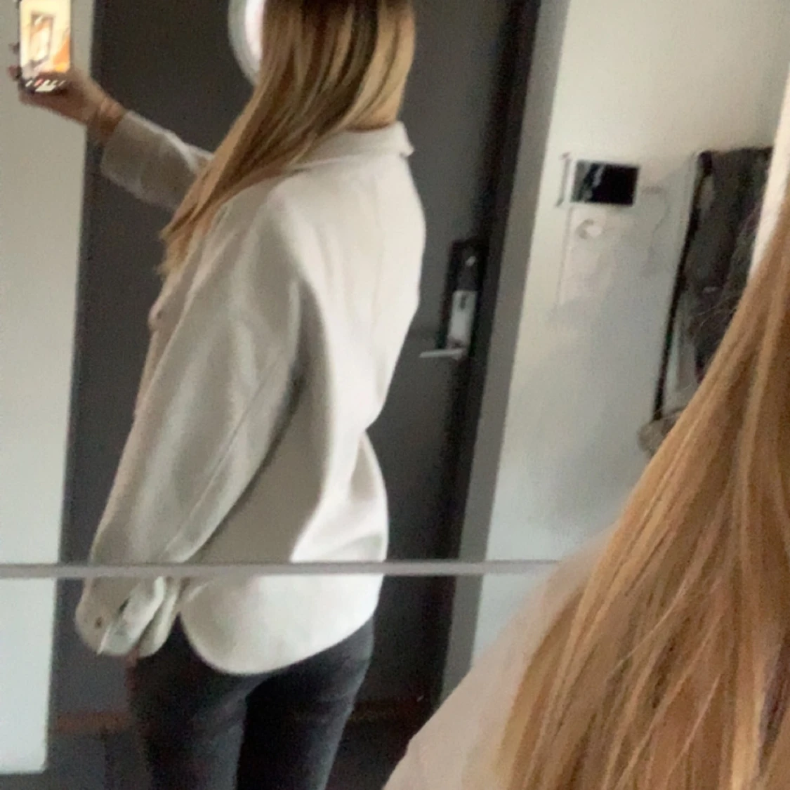 Vit/beige kappa från Zara - 90