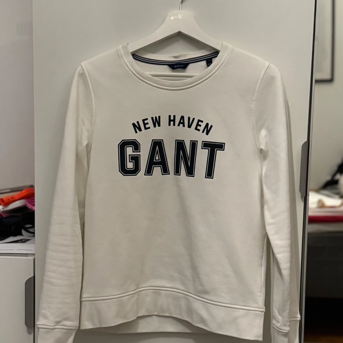 Vit långärmad tröja från GANT